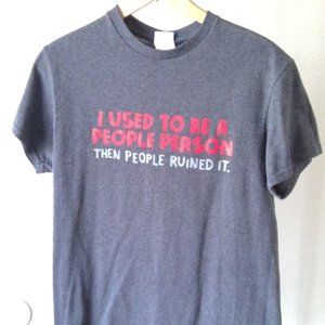 I used to be a people person